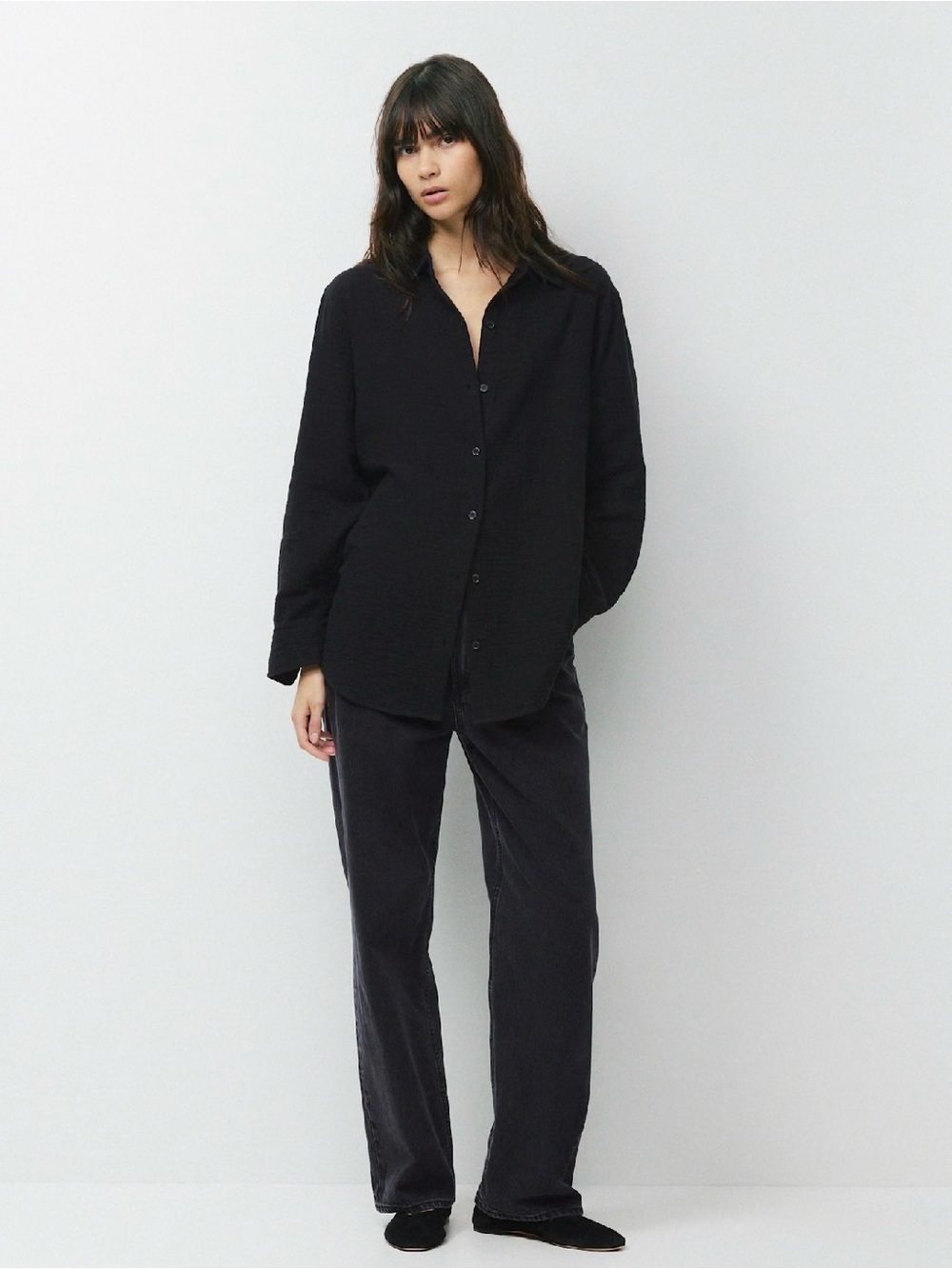 Aritzia AirPlush Cotton™ Sail Shirt